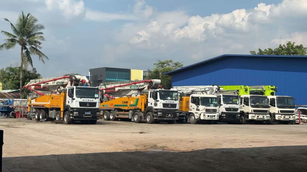 Concrete pumping